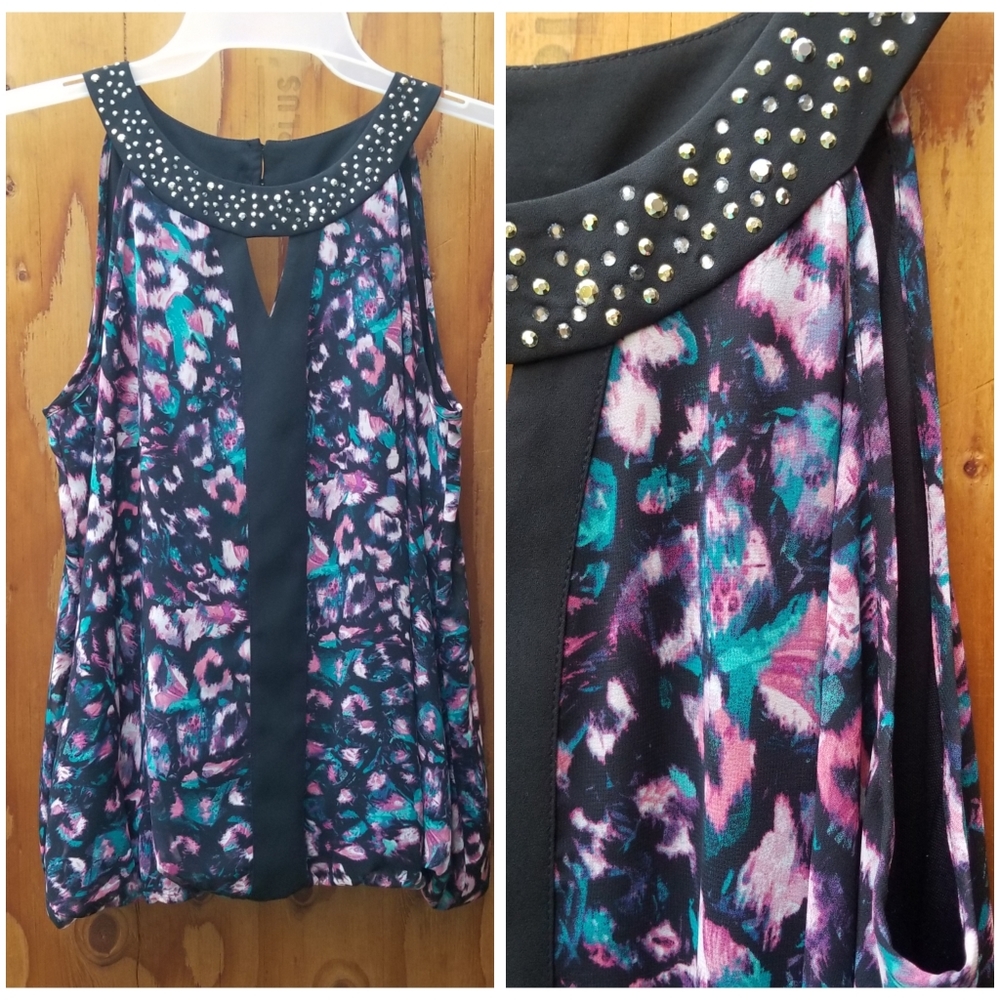 Thalia Sodi Bling lined Halter